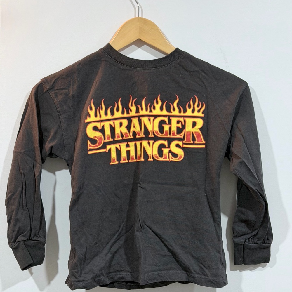 Boy’s Stranger Things Long Sleeve Shirt made by Zara